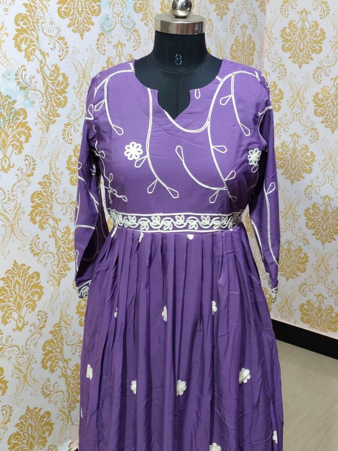 Muslin Floral Frock - CFF210