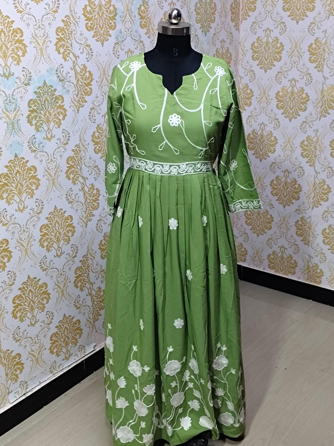 Muslin Floral Frock - CFF211