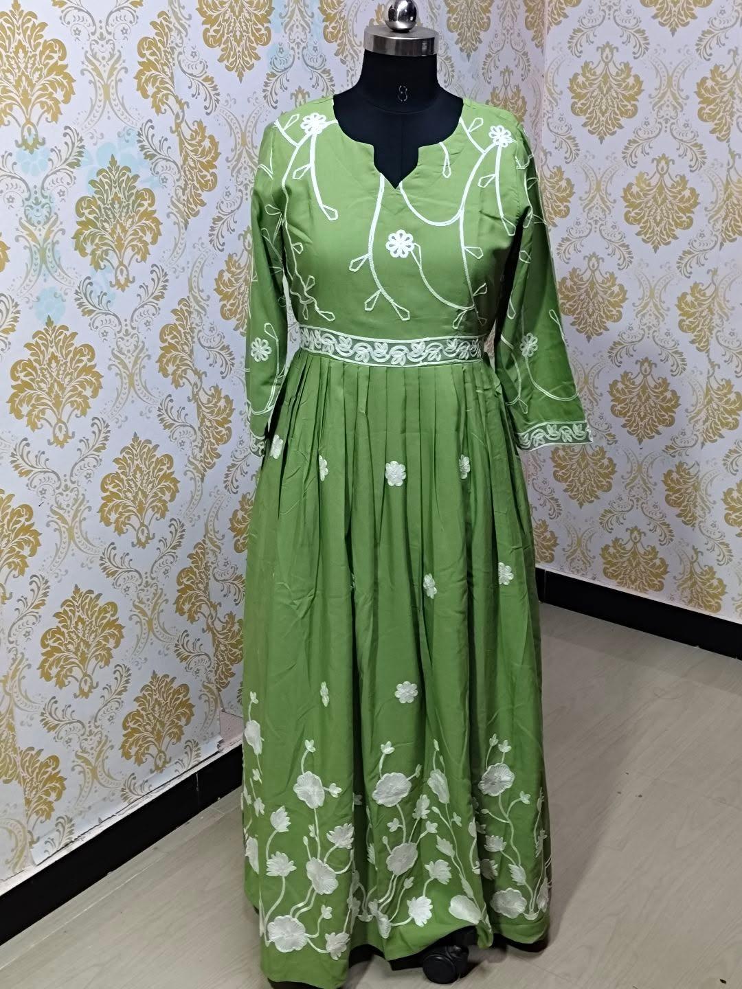 Muslin Floral Frock - CFF211