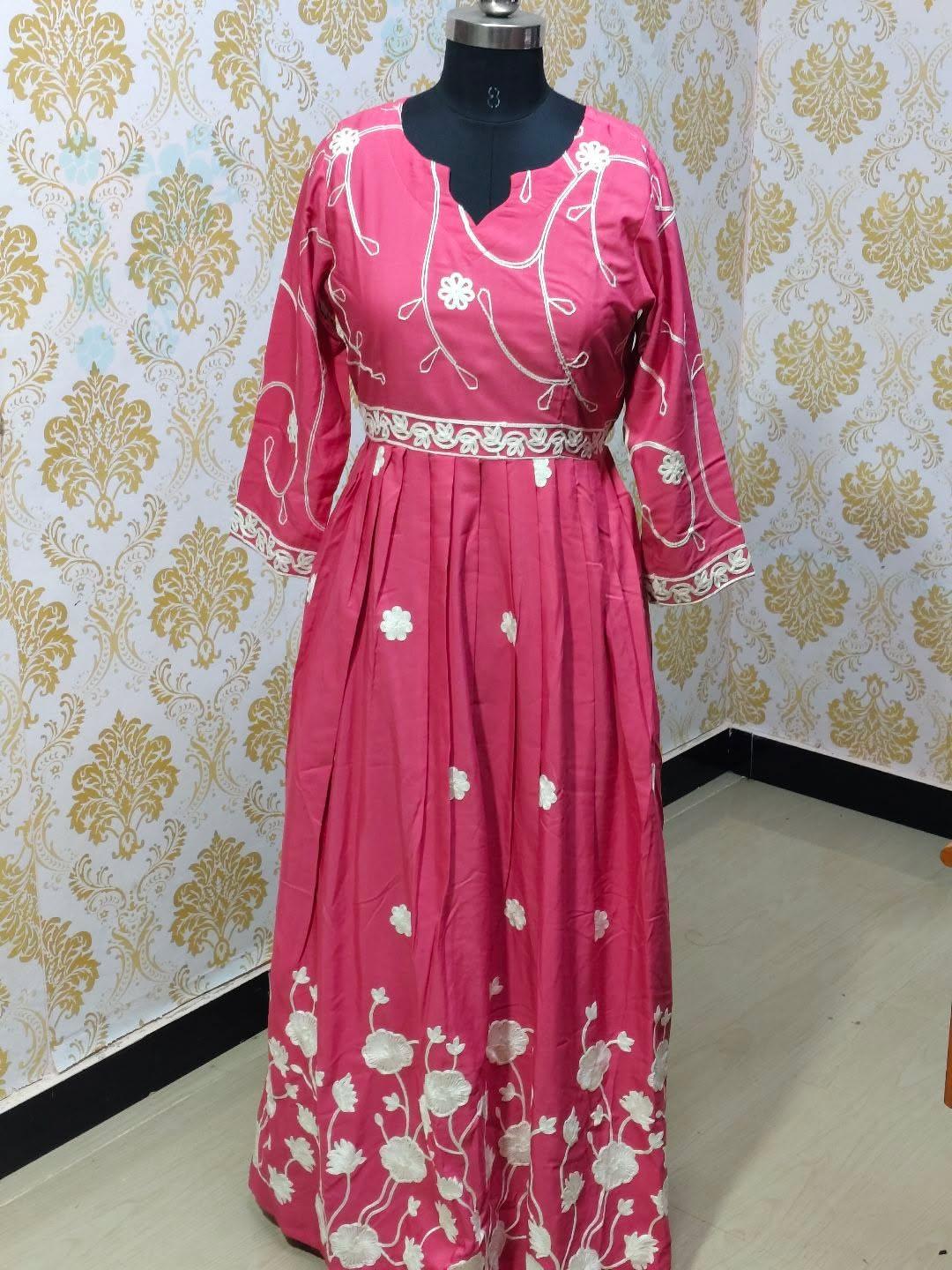 Muslin Floral Frock - CFF212