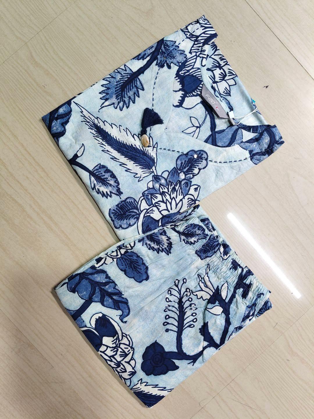 Premium Cotton Kurti With Phant  CKP21