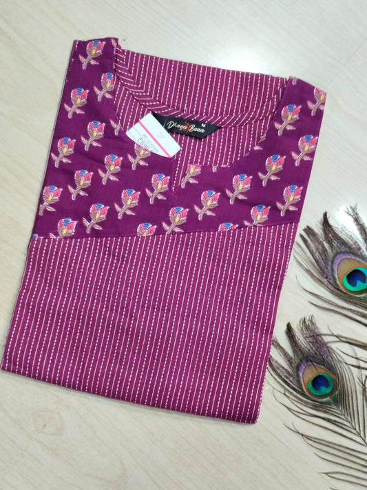 Cotton Kurti  CK121