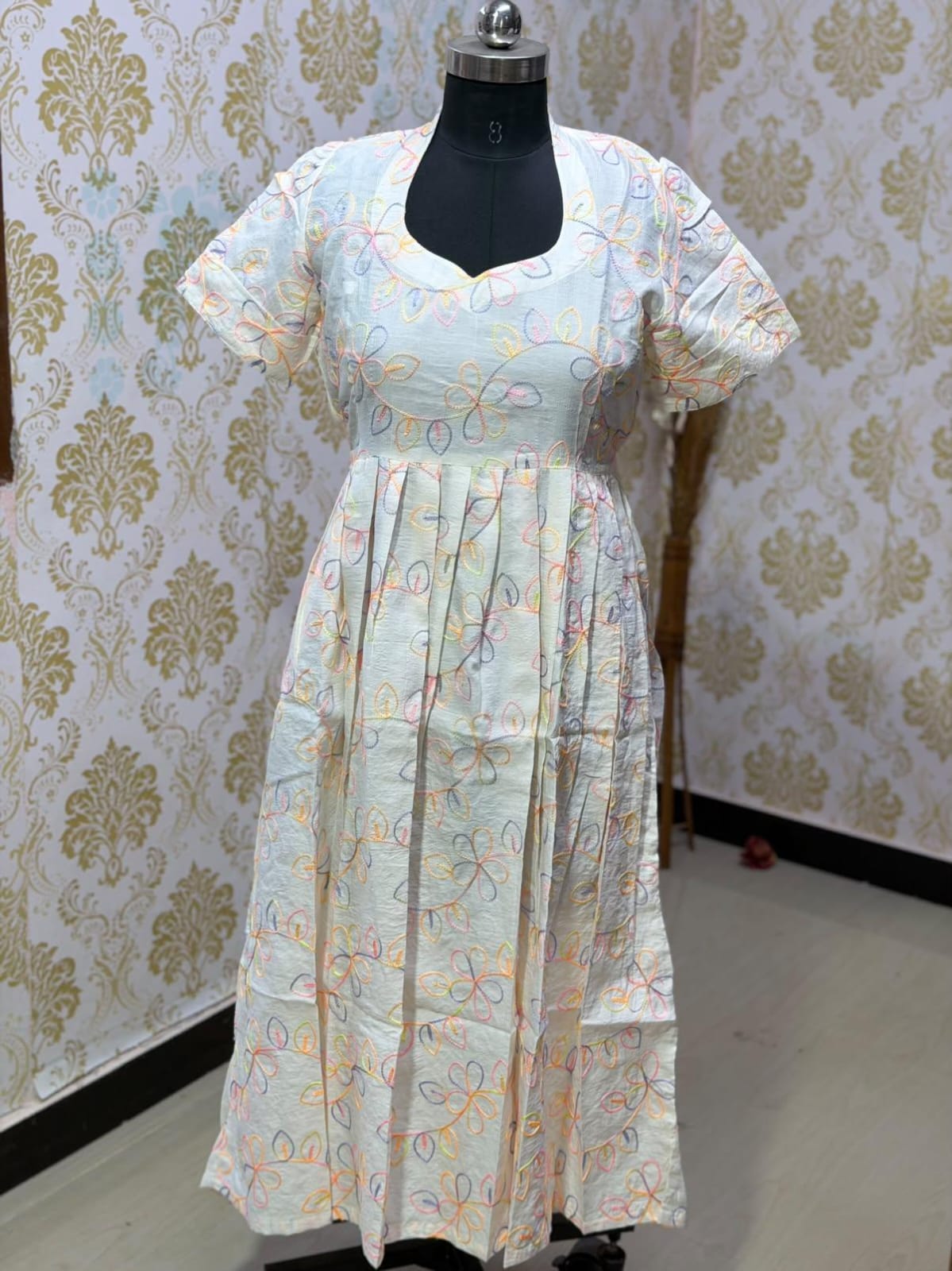 Premium Cotton Frock - CFF224