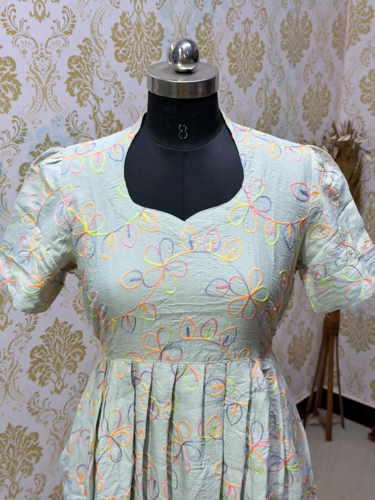 Premium Cotton Frock - CFF226
