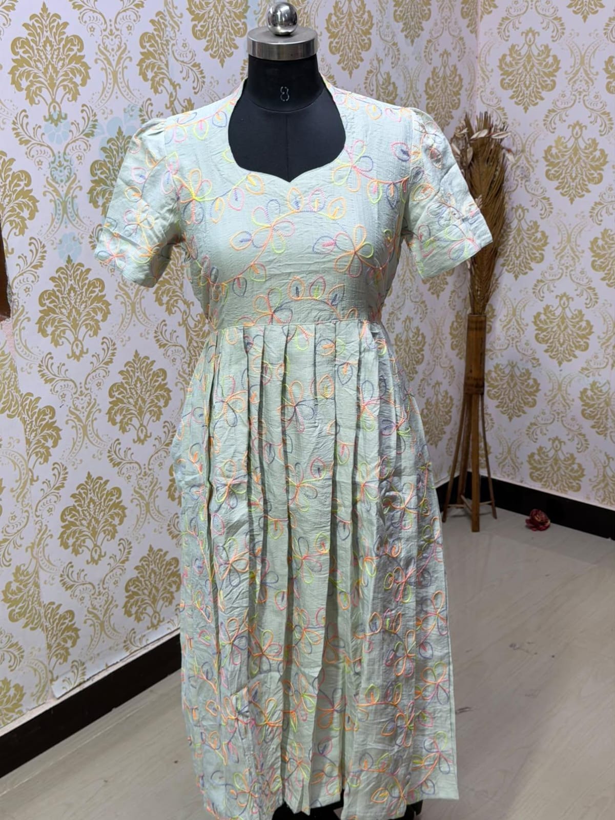 Premium Cotton Frock - CFF226