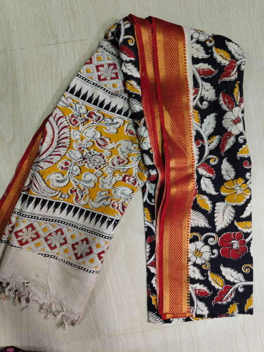 Kalamkari Pure Cotton Duppatas KCD22