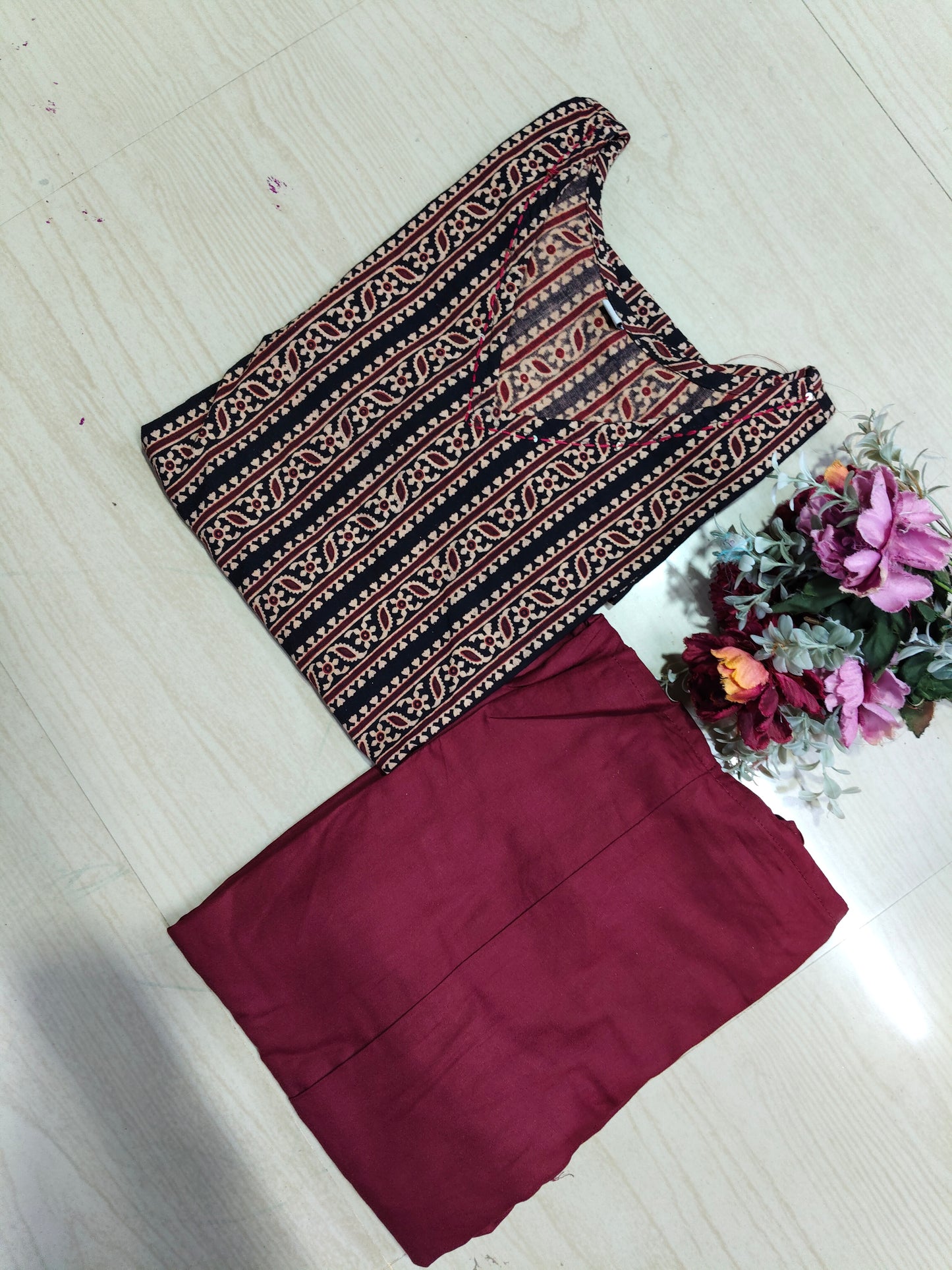 Short Kurthi With Palazzo  SKP23