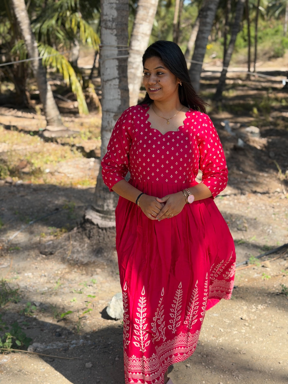 Georgette Feeding Frock GEF25
