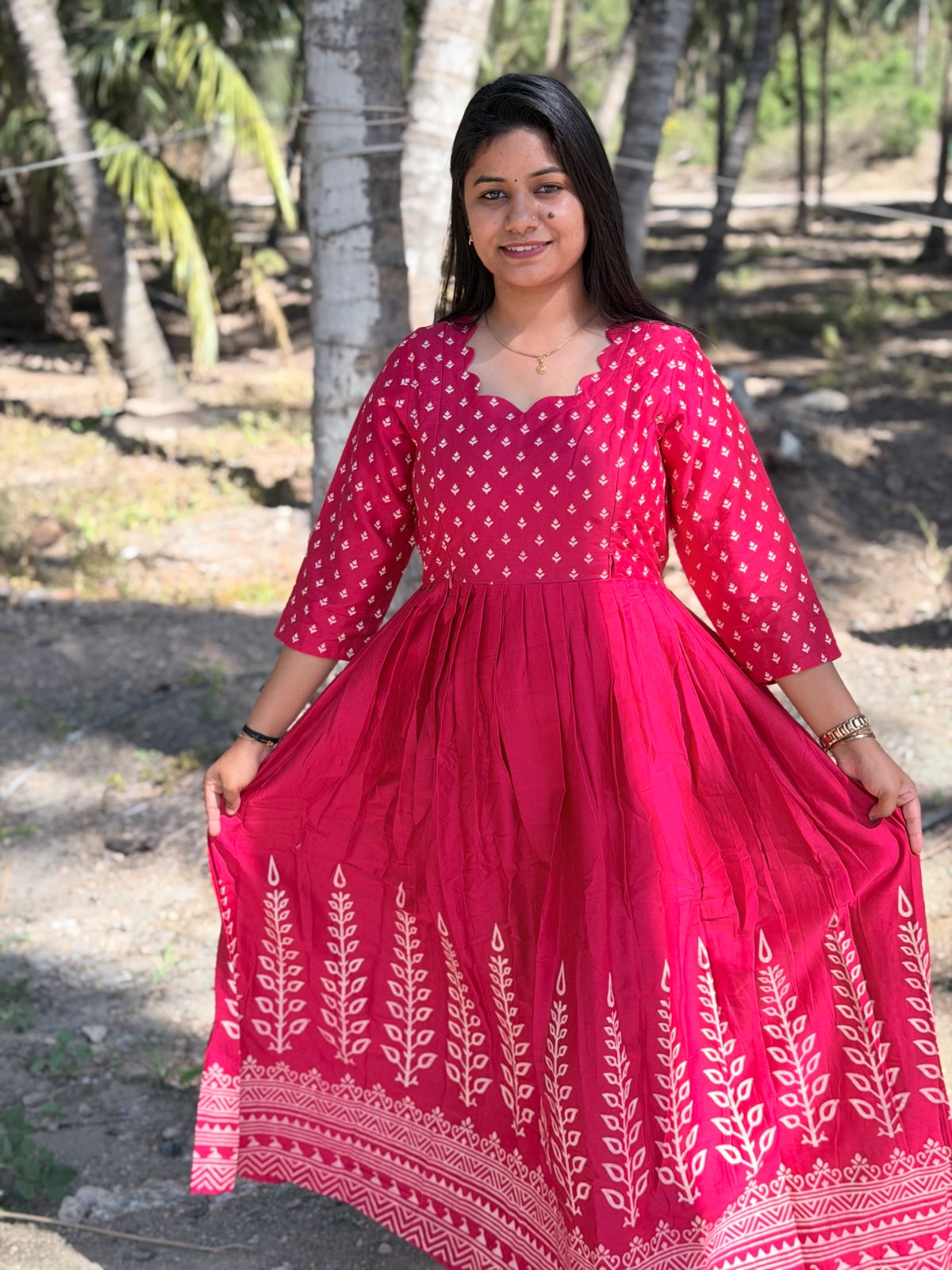Georgette Feeding Frock GEF25