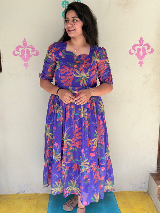 Georgette Feeding Frock GEF25