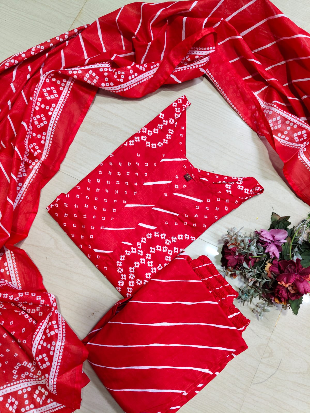 Petals Dupatta Sets  FDS261