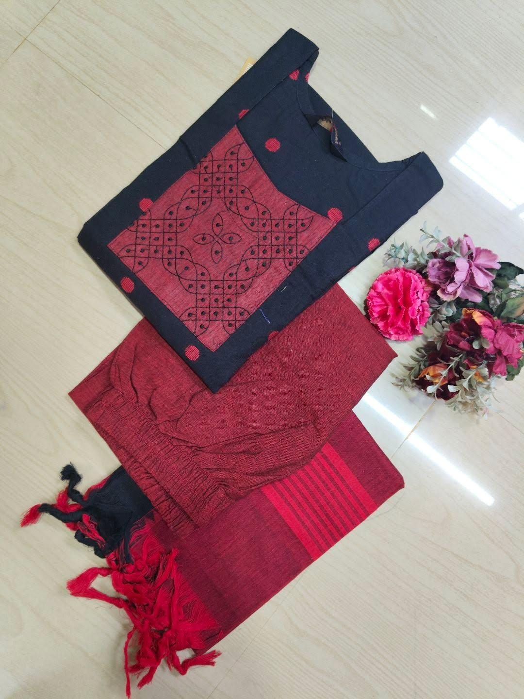 Petals Dupatta Sets  FDS267