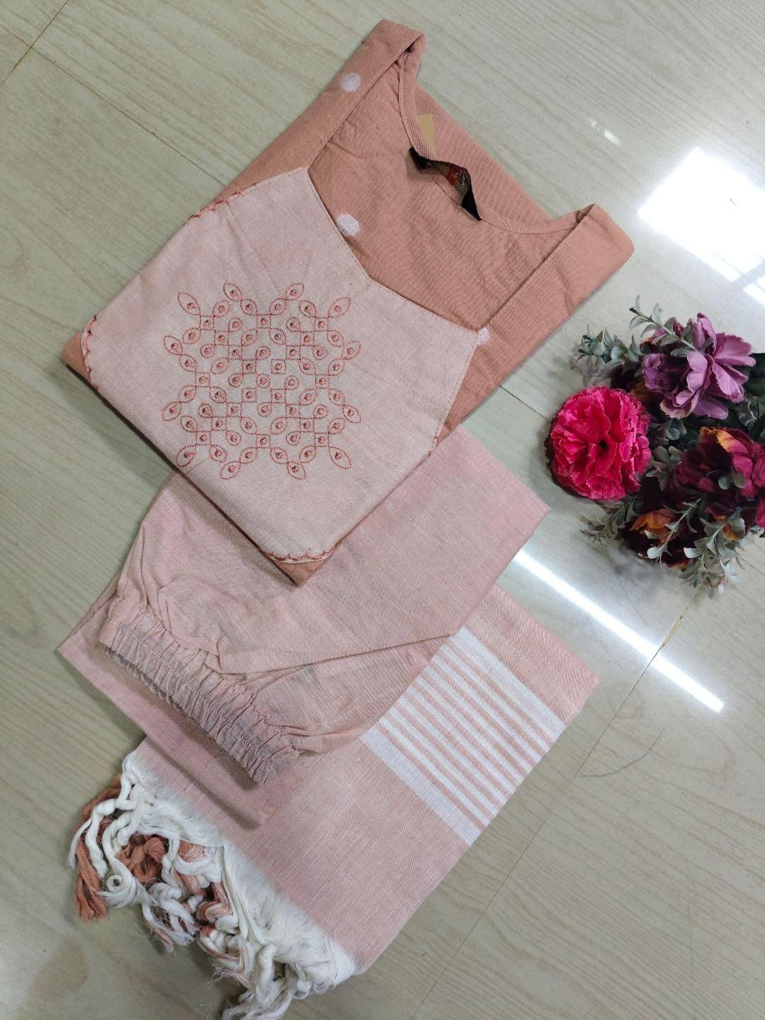 Petals Dupatta Sets  FDS268
