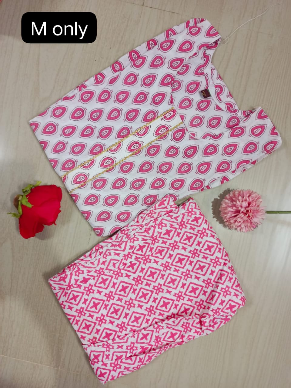 Jaipur Cotton Kurti with Pant - JCK19 (Check Our Size Chart Before Placing the Order)