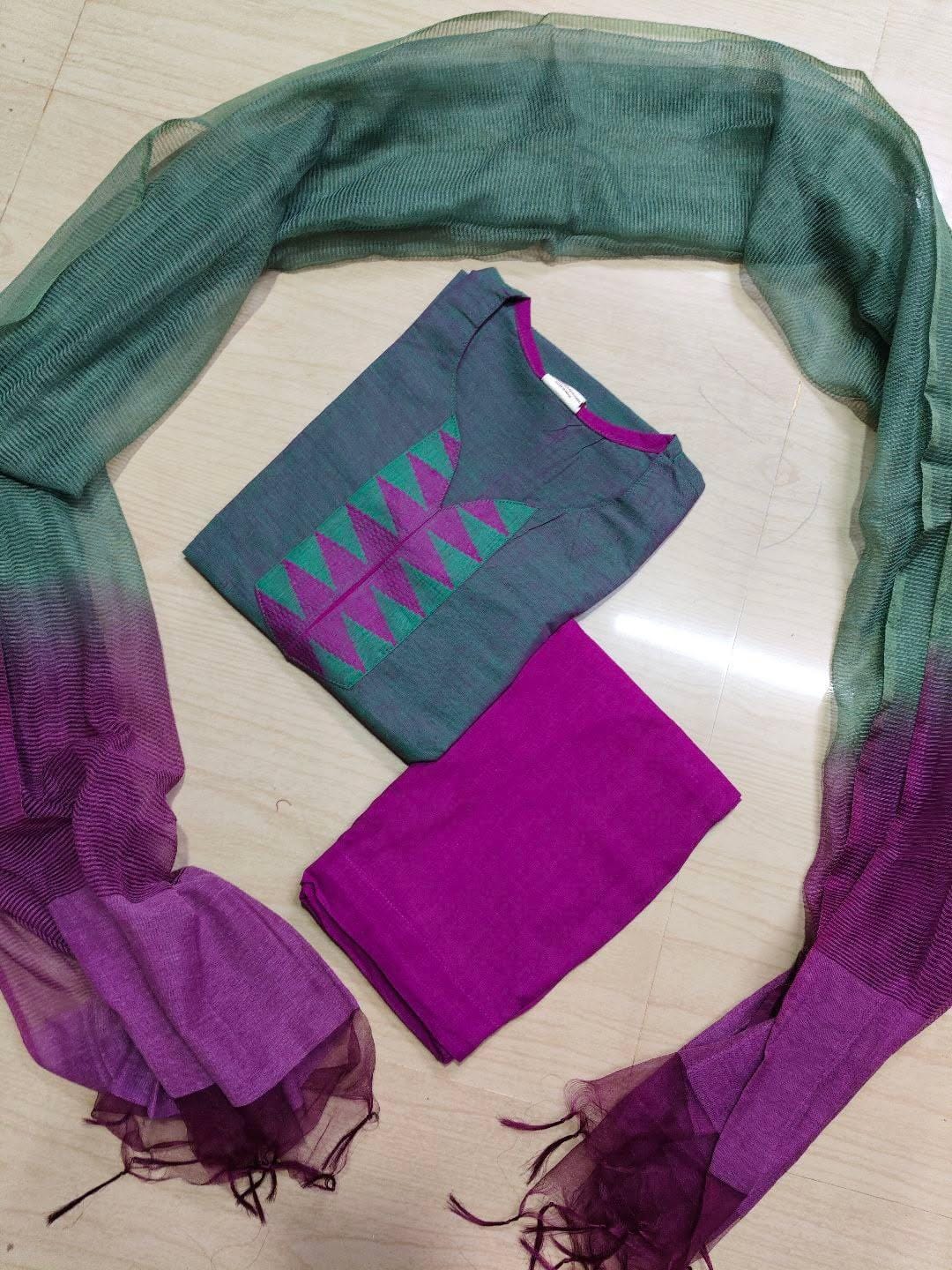 Petals Dupatta Sets  FDS276