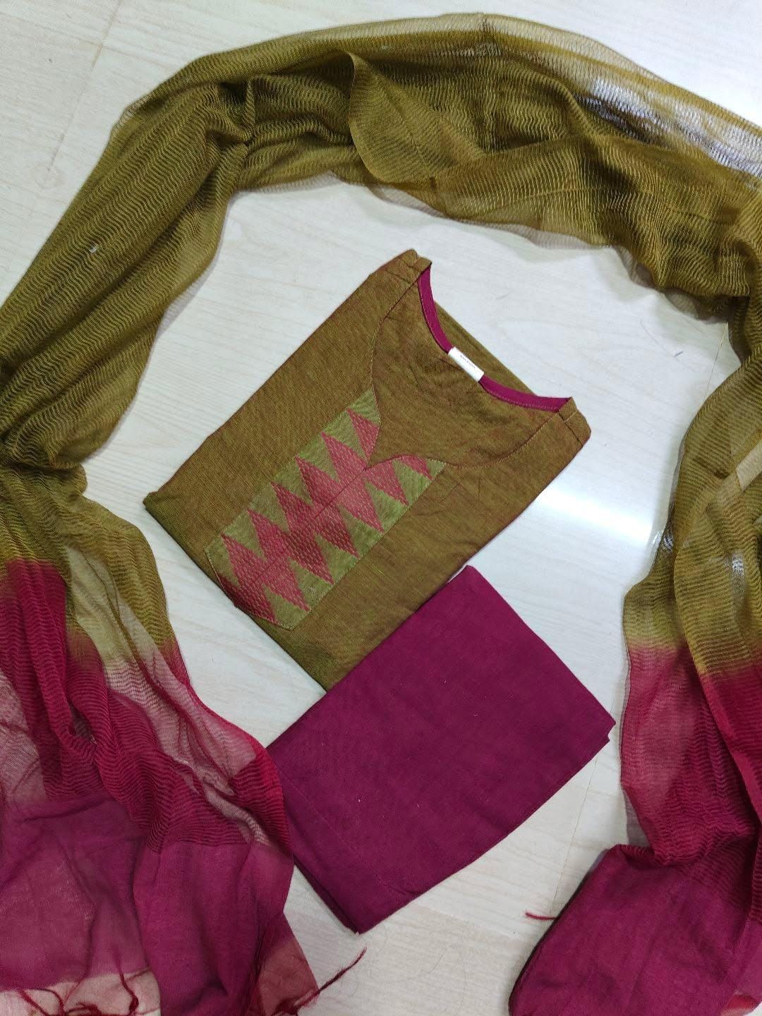 Petals Dupatta Sets  FDS277
