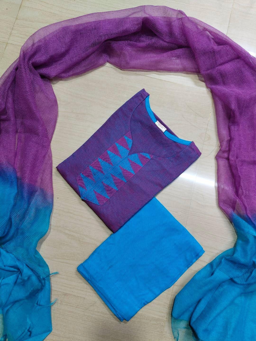 Petals Dupatta Sets  FDS278