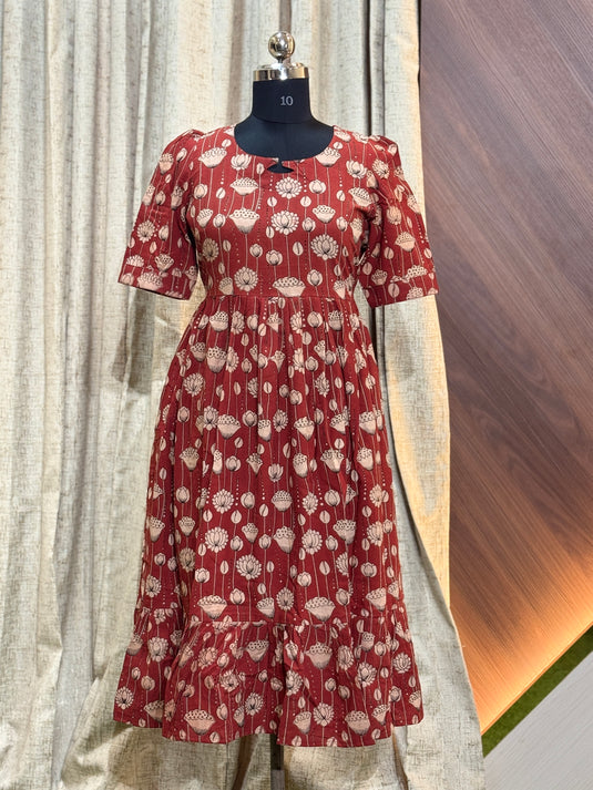 Kalamkari Frock KF27
