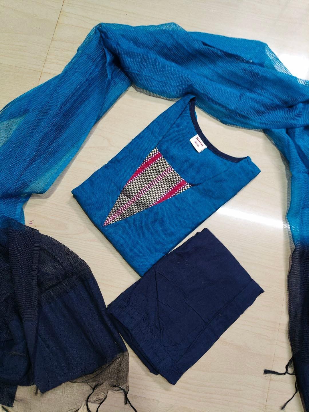 Petals Dupatta Sets  FDS283