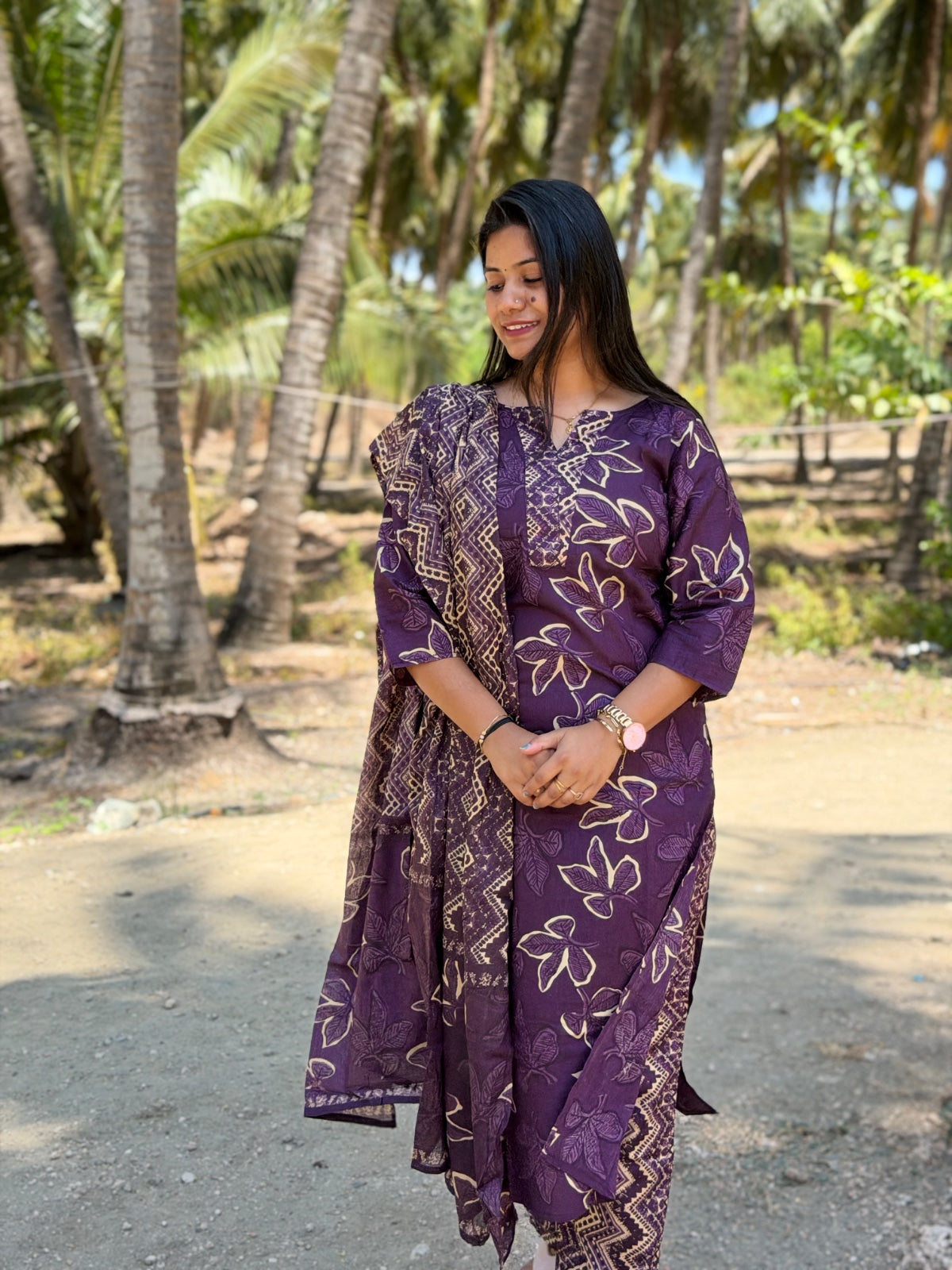 Petals Dupatta Sets  FDS287