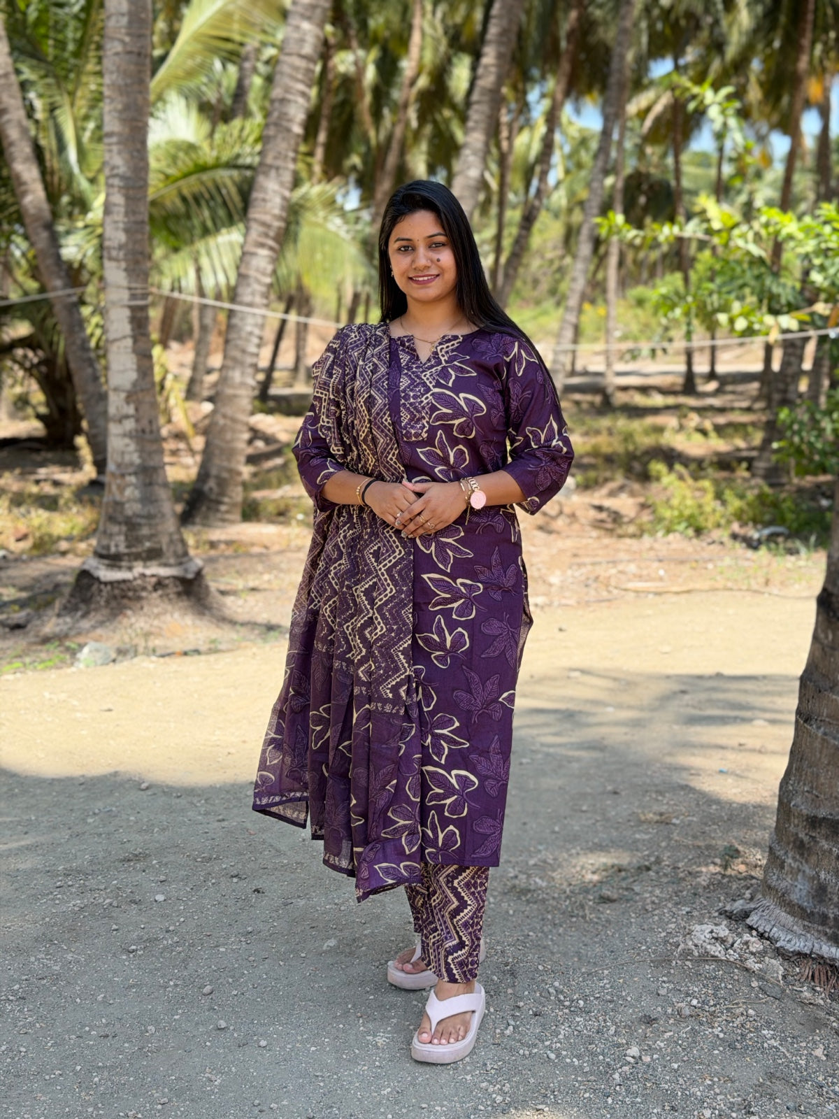 Petals Dupatta Sets  FDS287