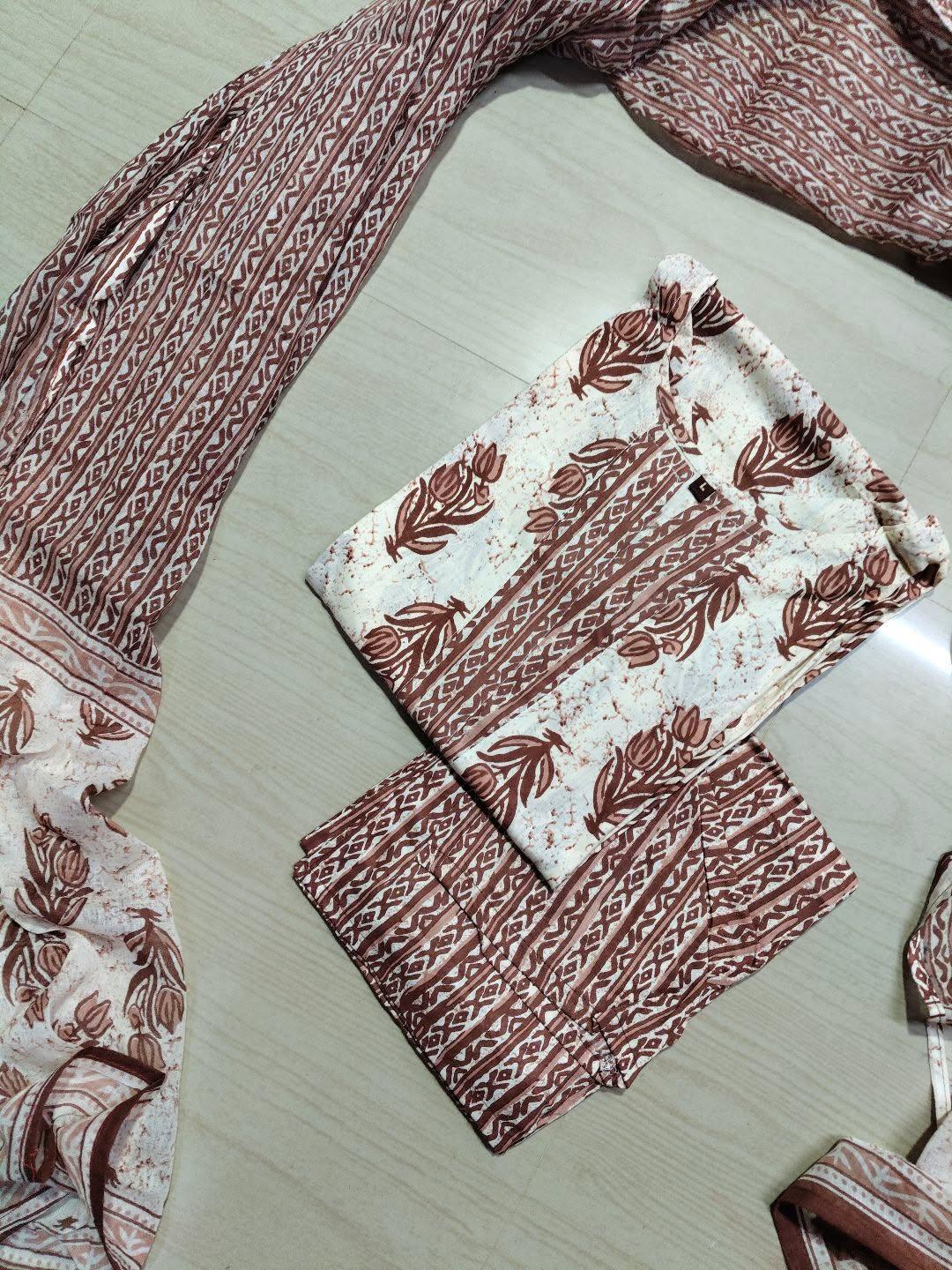 Petals Dupatta Sets  FDS288