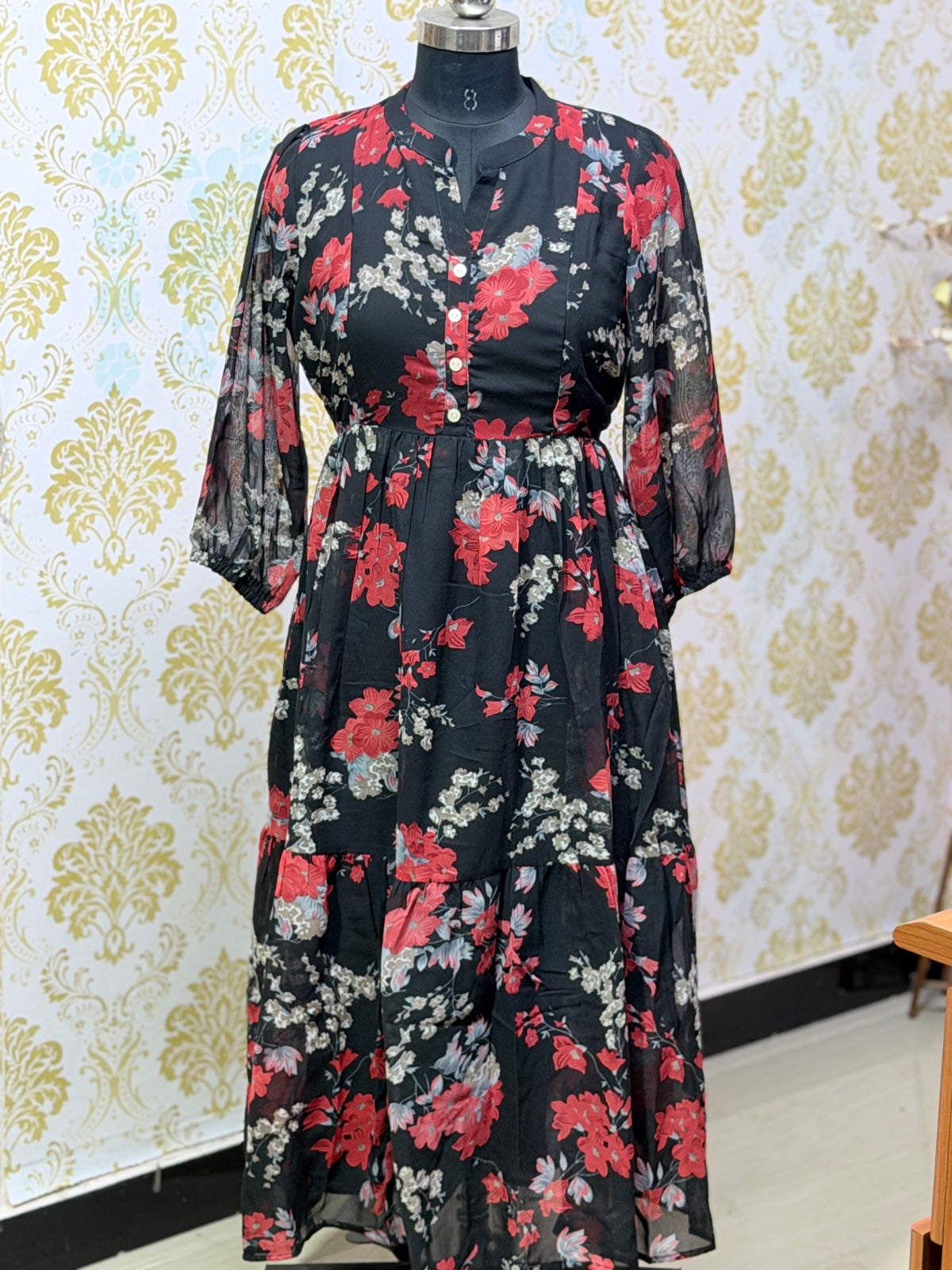 Georgette Feeding Frock GEF38