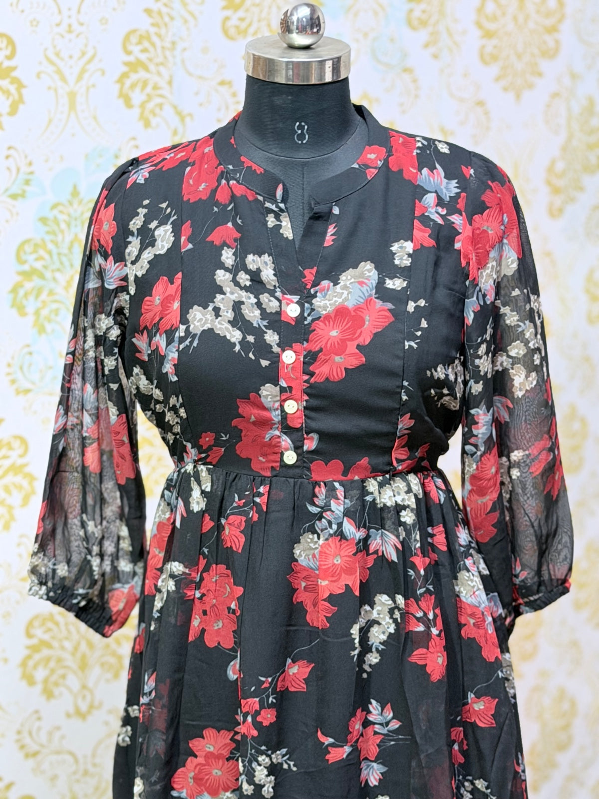 Georgette Feeding Frock GEF38