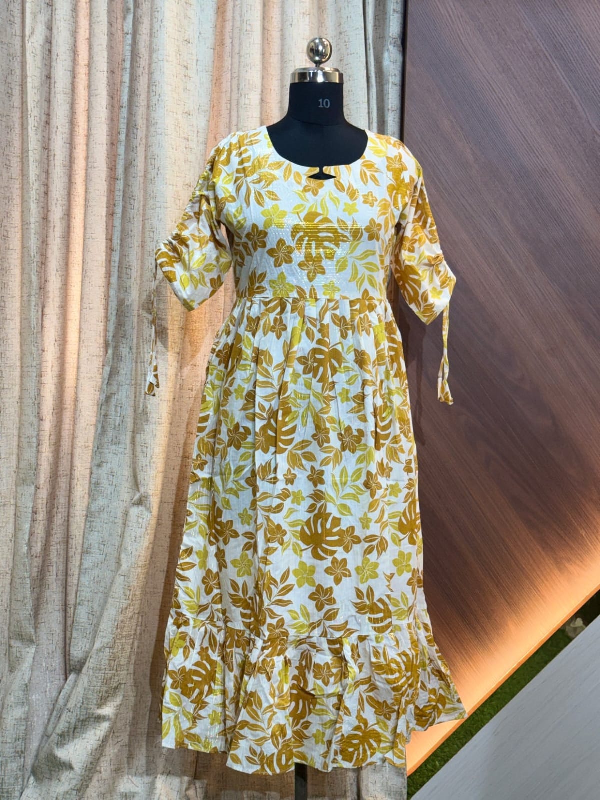 Premium Rayon Floral Frock RF28
