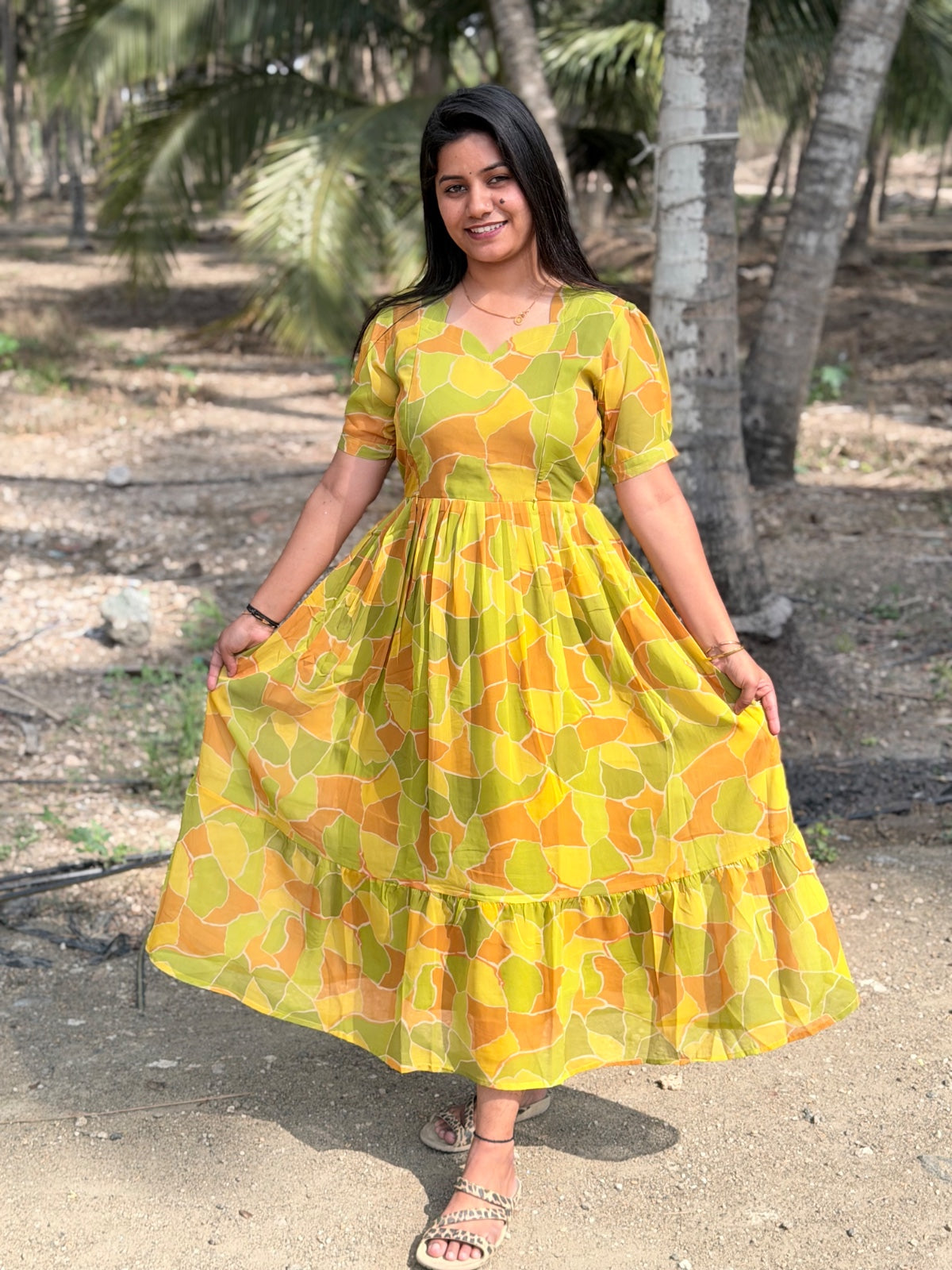 Georgette Feeding Frock FF02
