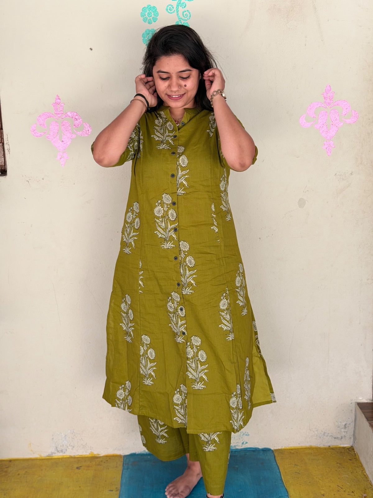 A-Line Cotton Kurti  AL02