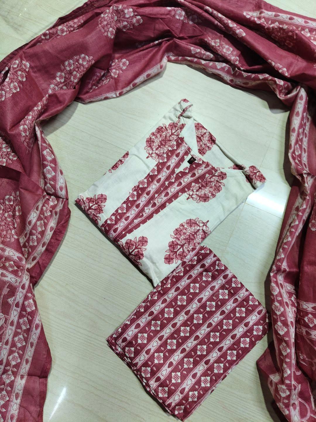 Petals Dupatta Sets  FDS302