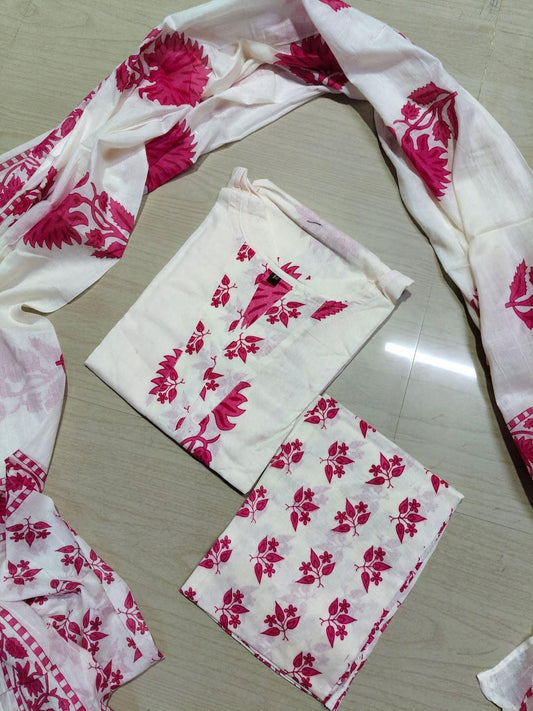 Petals Dupatta Sets  FDS309