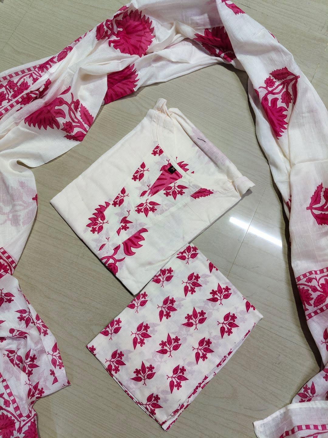 Petals Dupatta Sets  FDS309