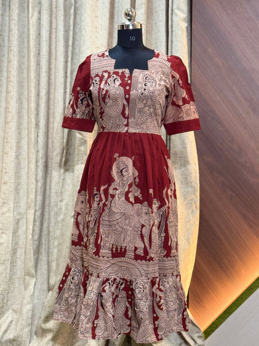 Kalamkari Frock KF30