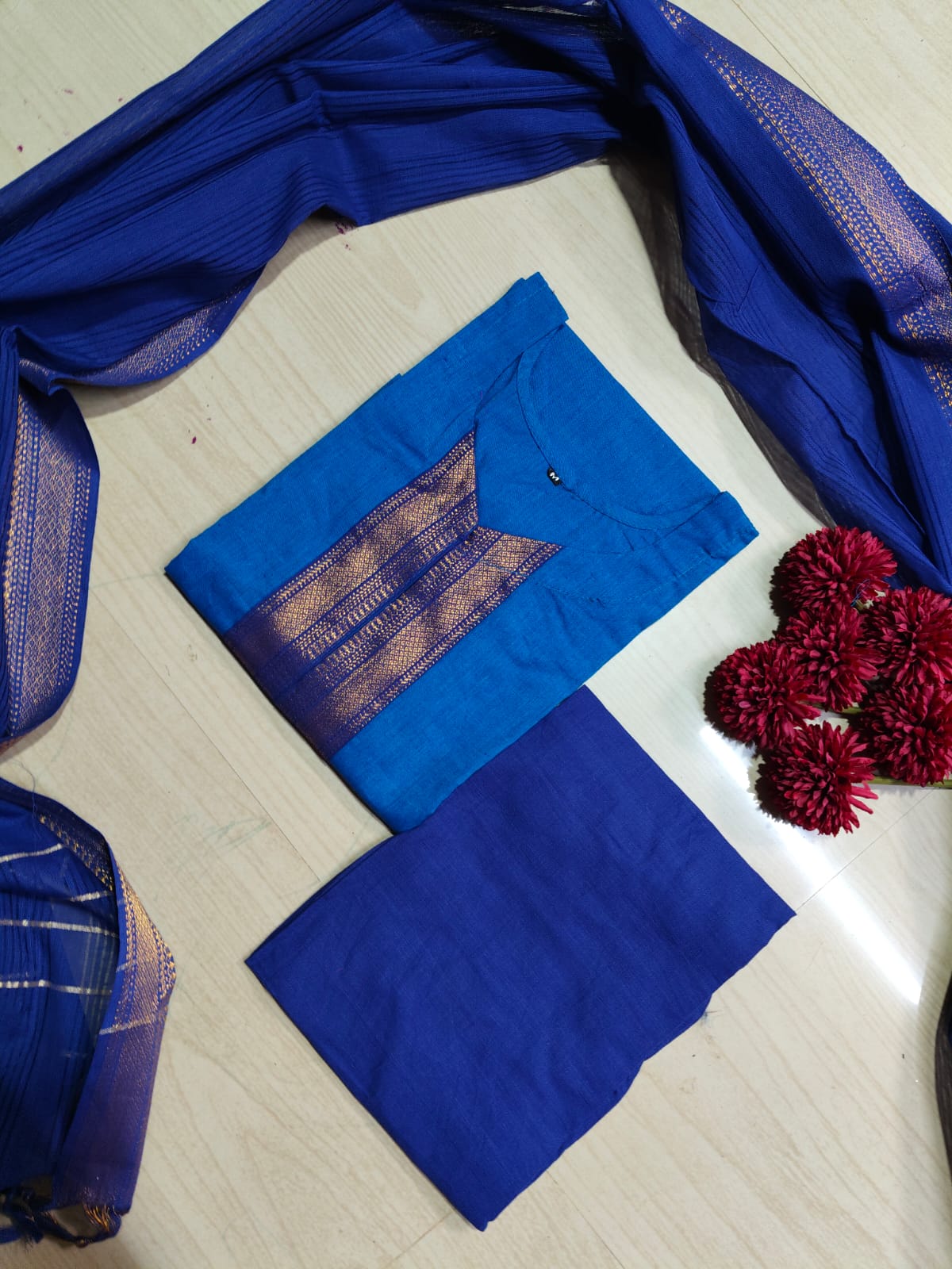 Petals Dupatta Sets  FDS230