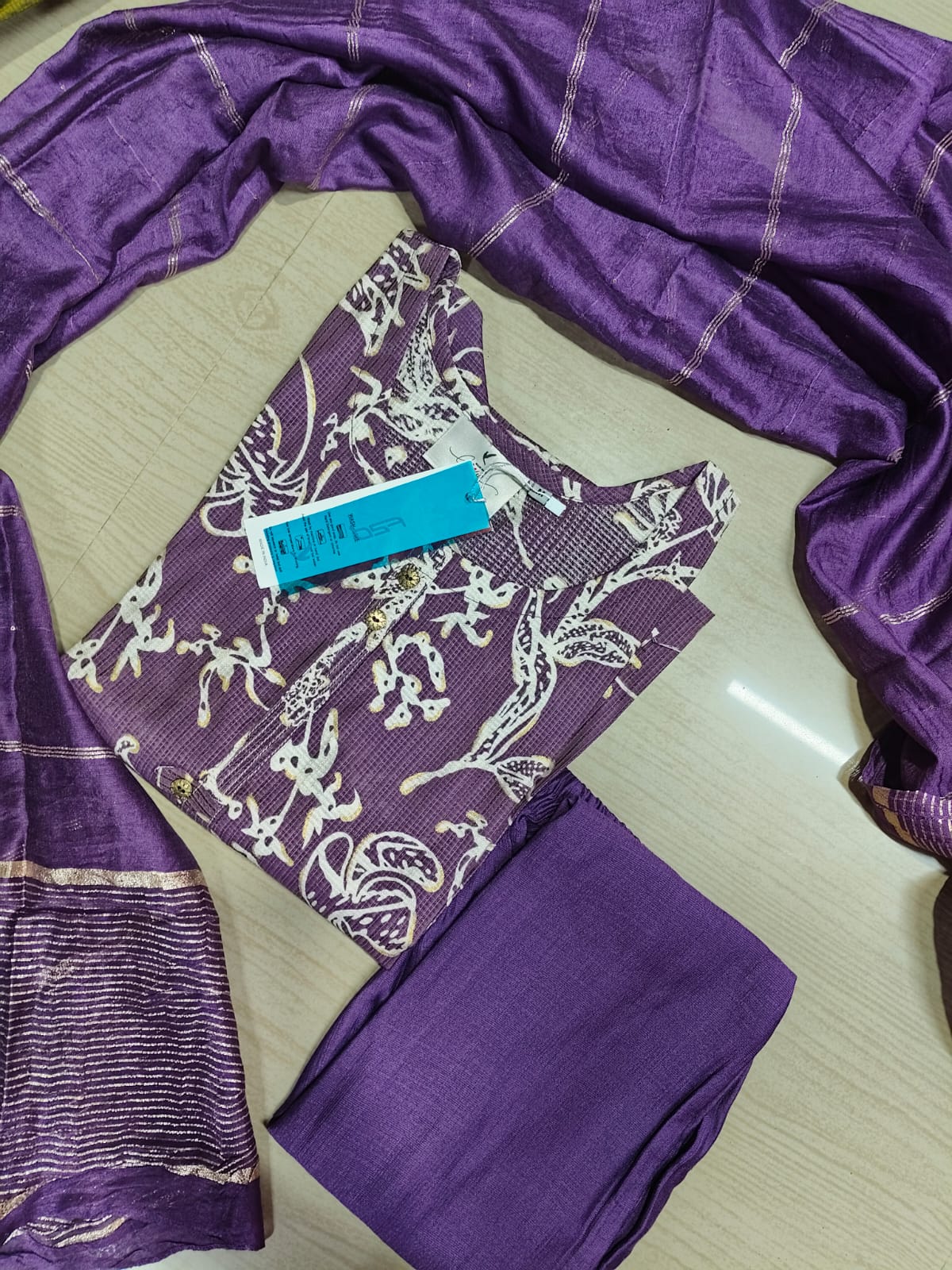 Premium Shiny Vetican Silk Kurti - SVK30