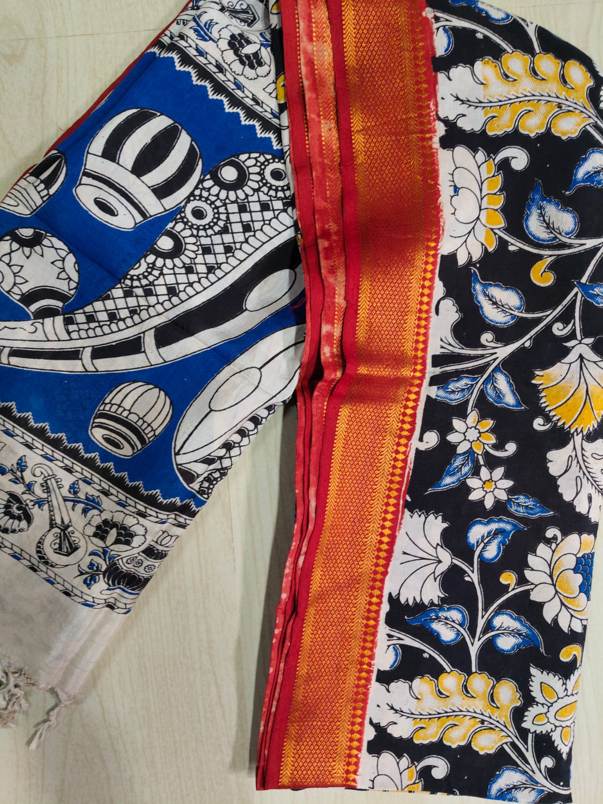 Kalamkari Pure Cotton Duppatas KCD30