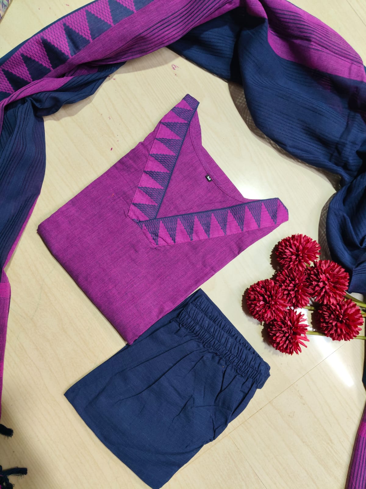 Petals Dupatta Sets  FDS231