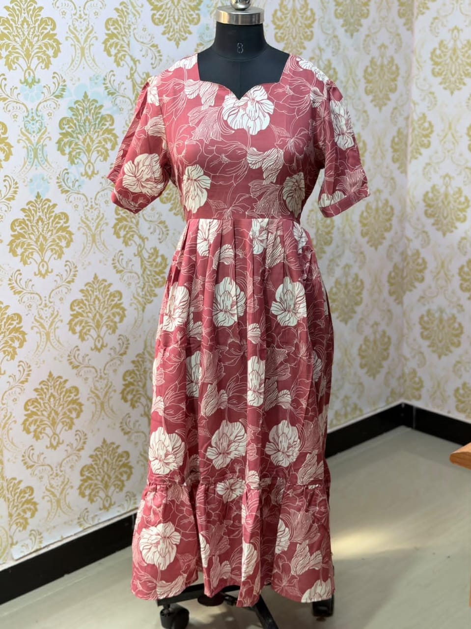 Premium Cotton Frock - CFF232