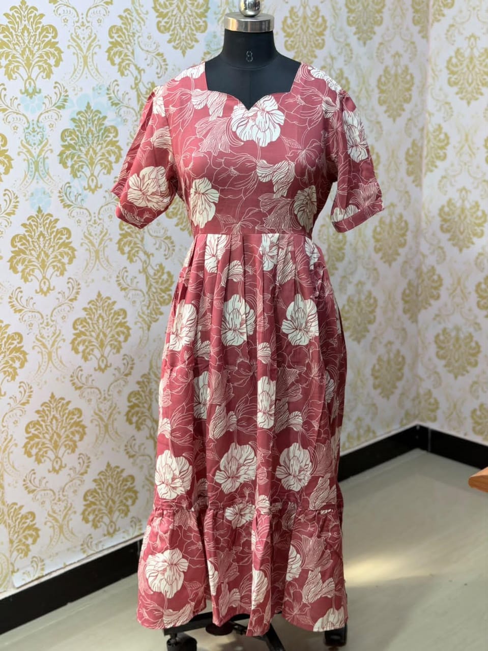 Premium Cotton Frock - CFF232