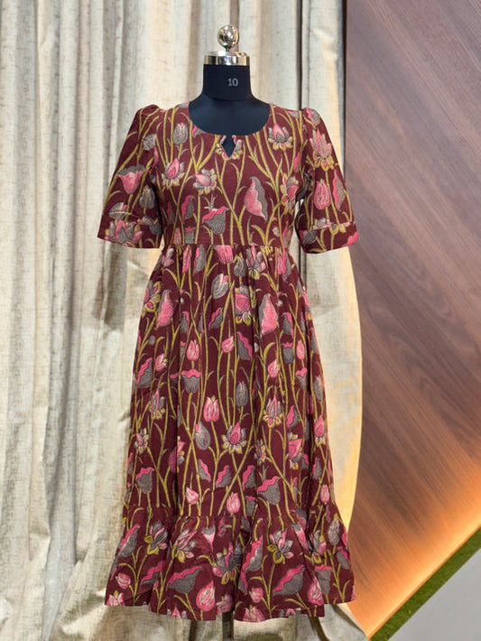 Kalamkari Frock KF32