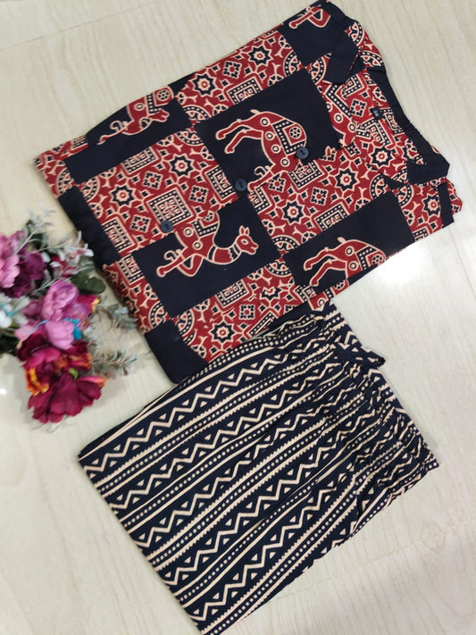 A-Line Cotton Kurti  AL132