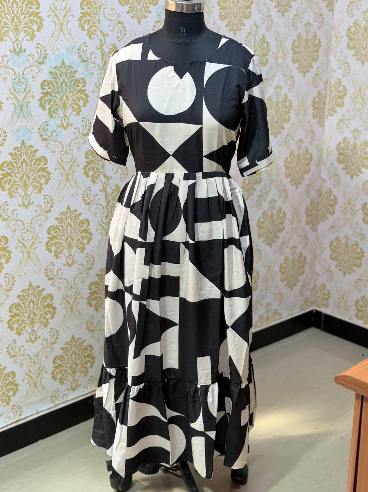 Premium Cotton Frock - CFF233