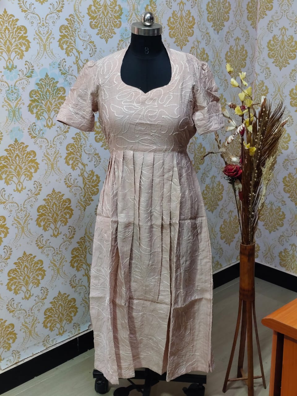 Premium Cotton Frock - CFF133