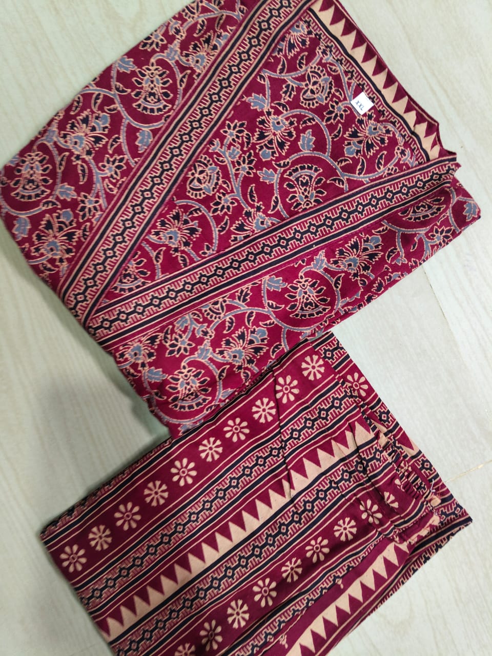 Cotton Kurti With Phant  CKP24