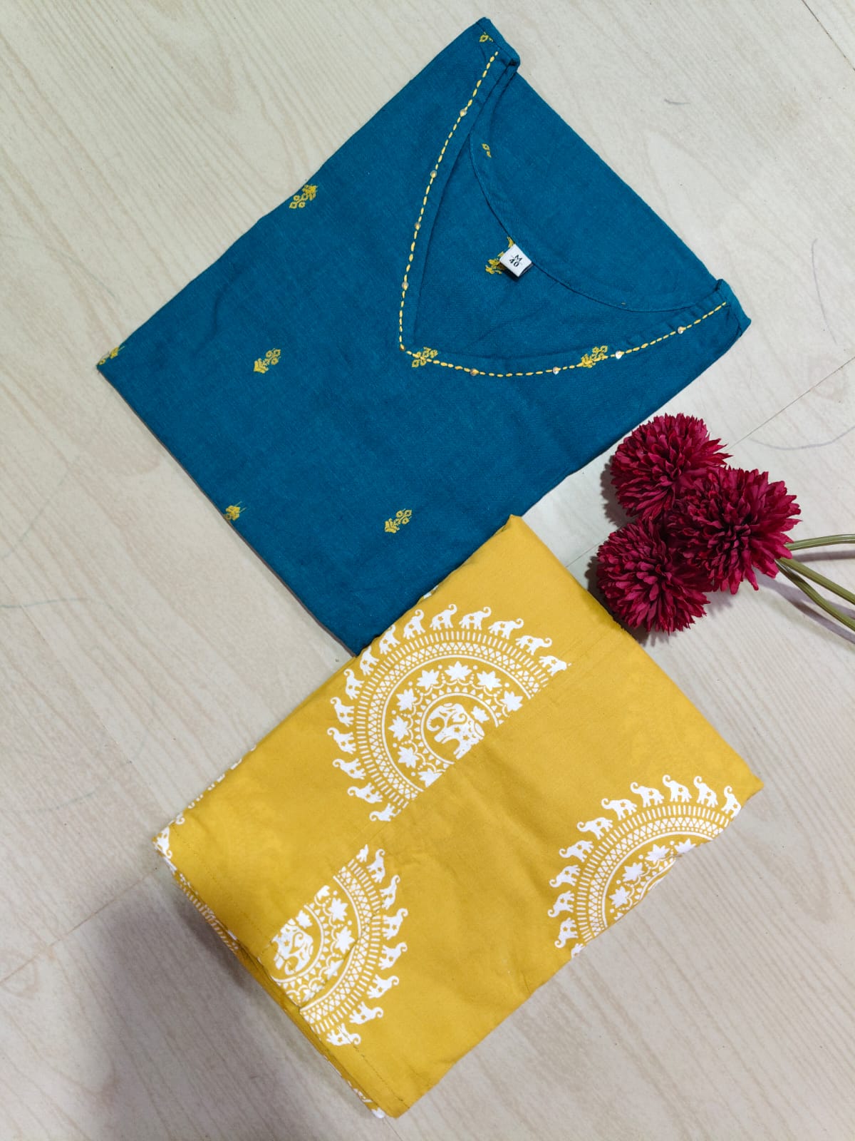 Short Kurthi With Palazzo  SKP02