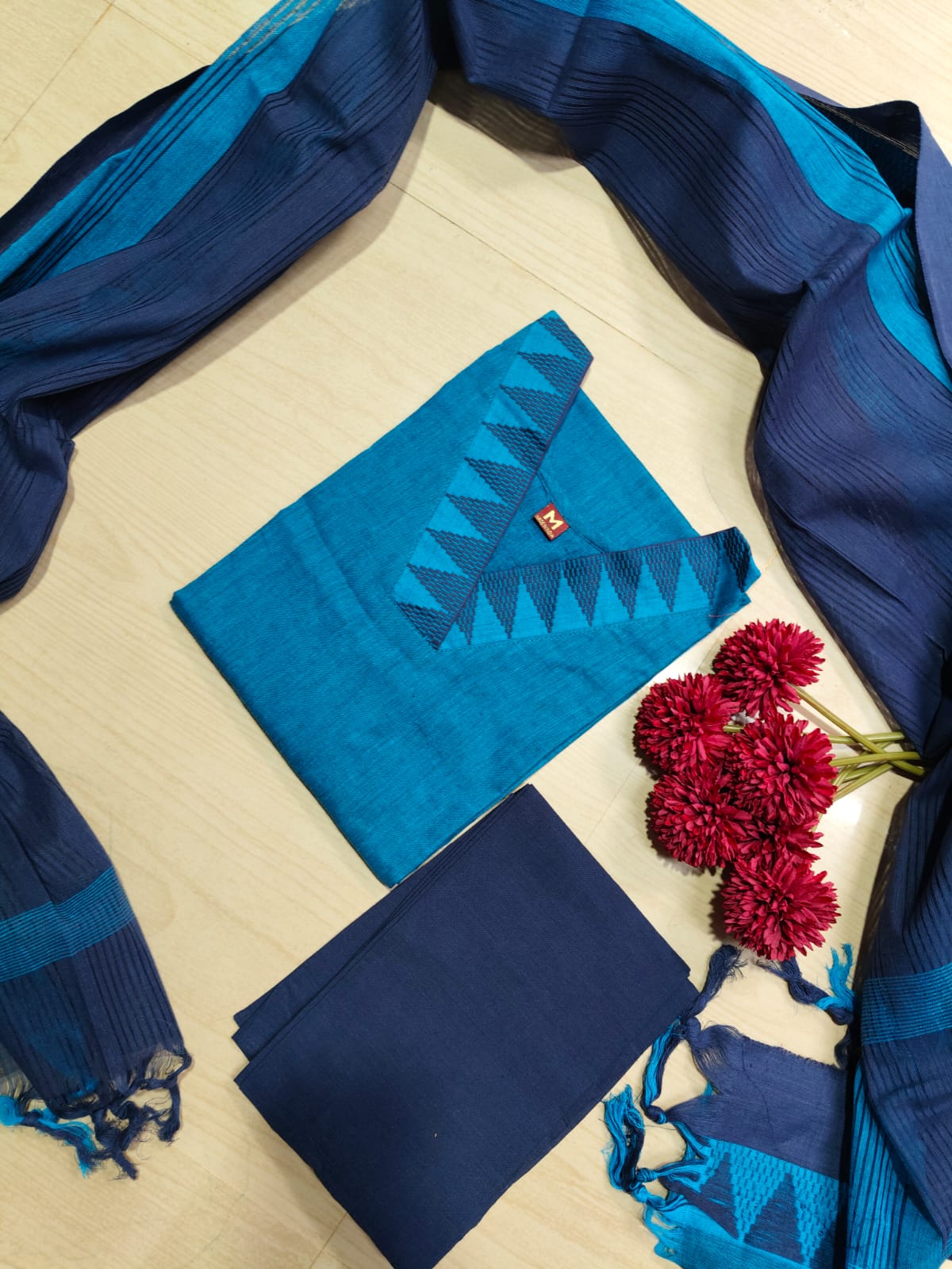 Petals Dupatta Sets  FDS234