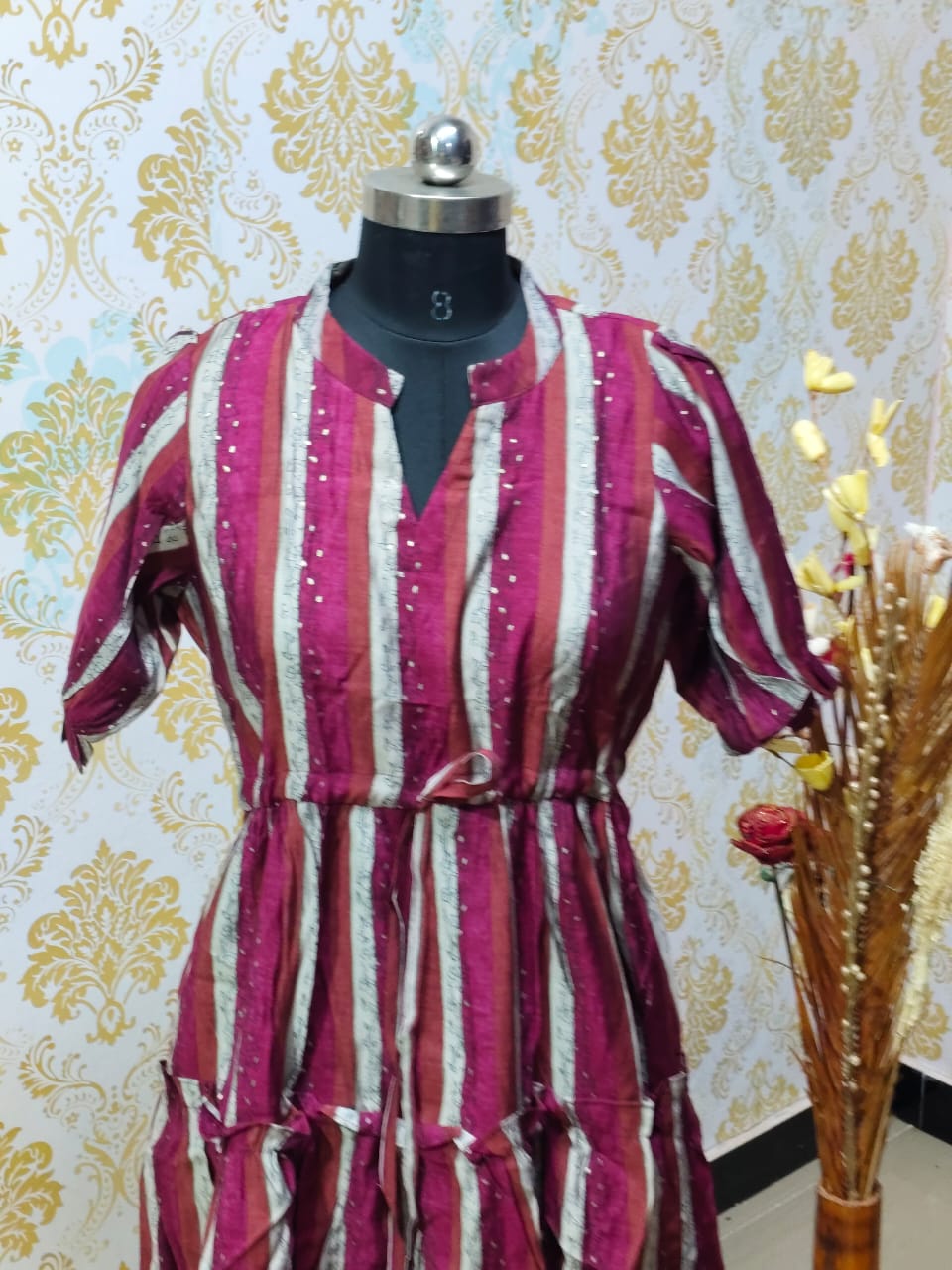 Premium Muslin Frock  CFF134