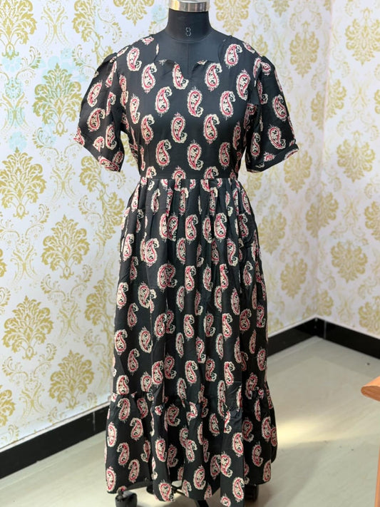 Premium Cotton Frock - CFF235